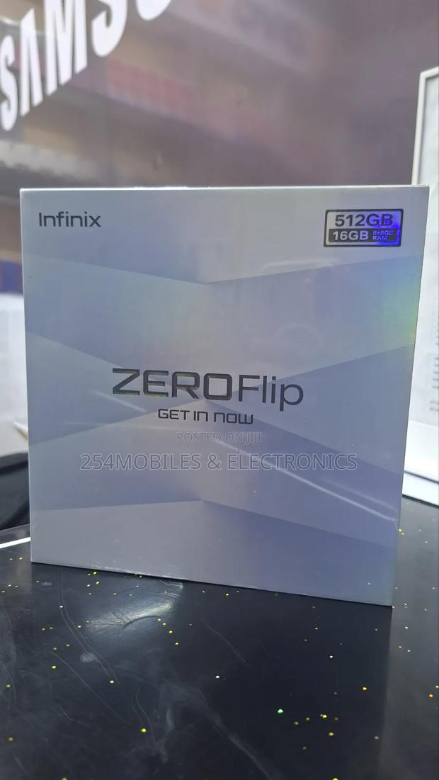 New Infinix Zero Flip 512 GB Black - main view