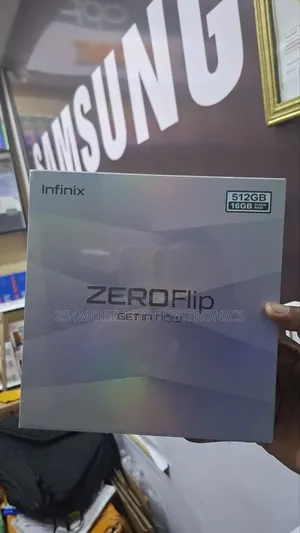 New Infinix Zero Flip 512 GB Black
