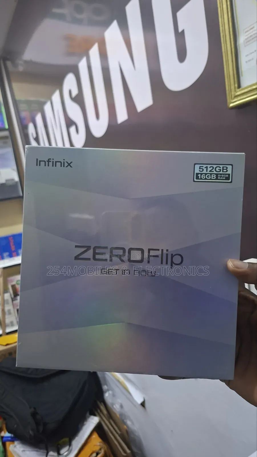 New Infinix Zero Flip 512 GB Black