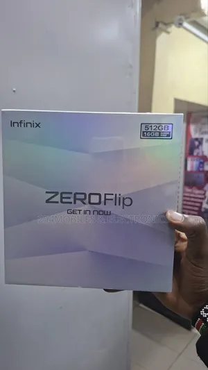 New Infinix Zero Flip 512 GB Black