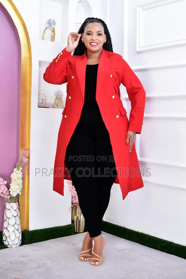 Elegant Longline Blazer Design - thumbnail 6
