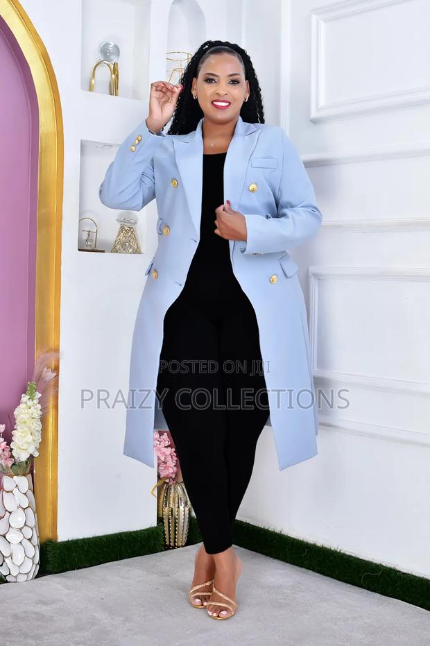 Elegant Longline Blazer Design - thumbnail 8