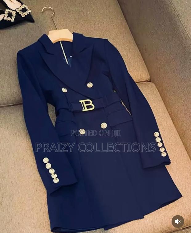 Elegant Longline Blazer Design - thumbnail 12