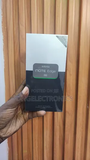 New Infinix Note Edge 256 GB Black