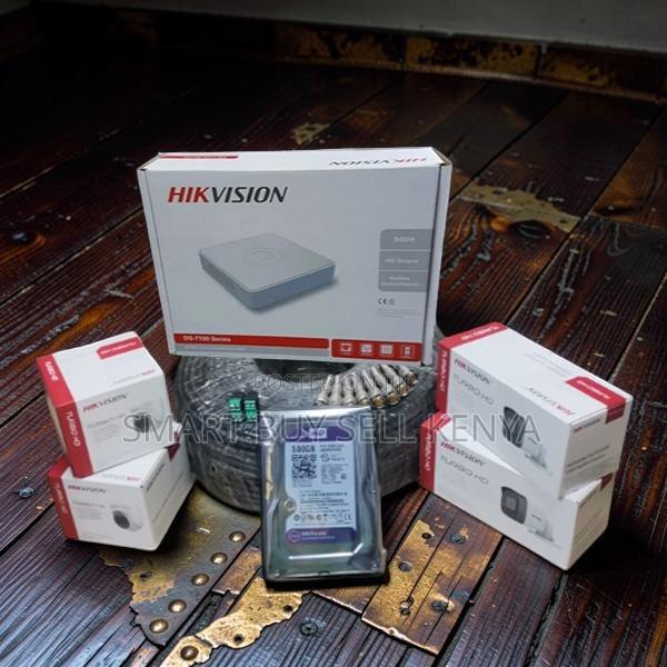 Smart Security 4 Hikvision 1080p Hd CCTV Cameras Complete System Kit