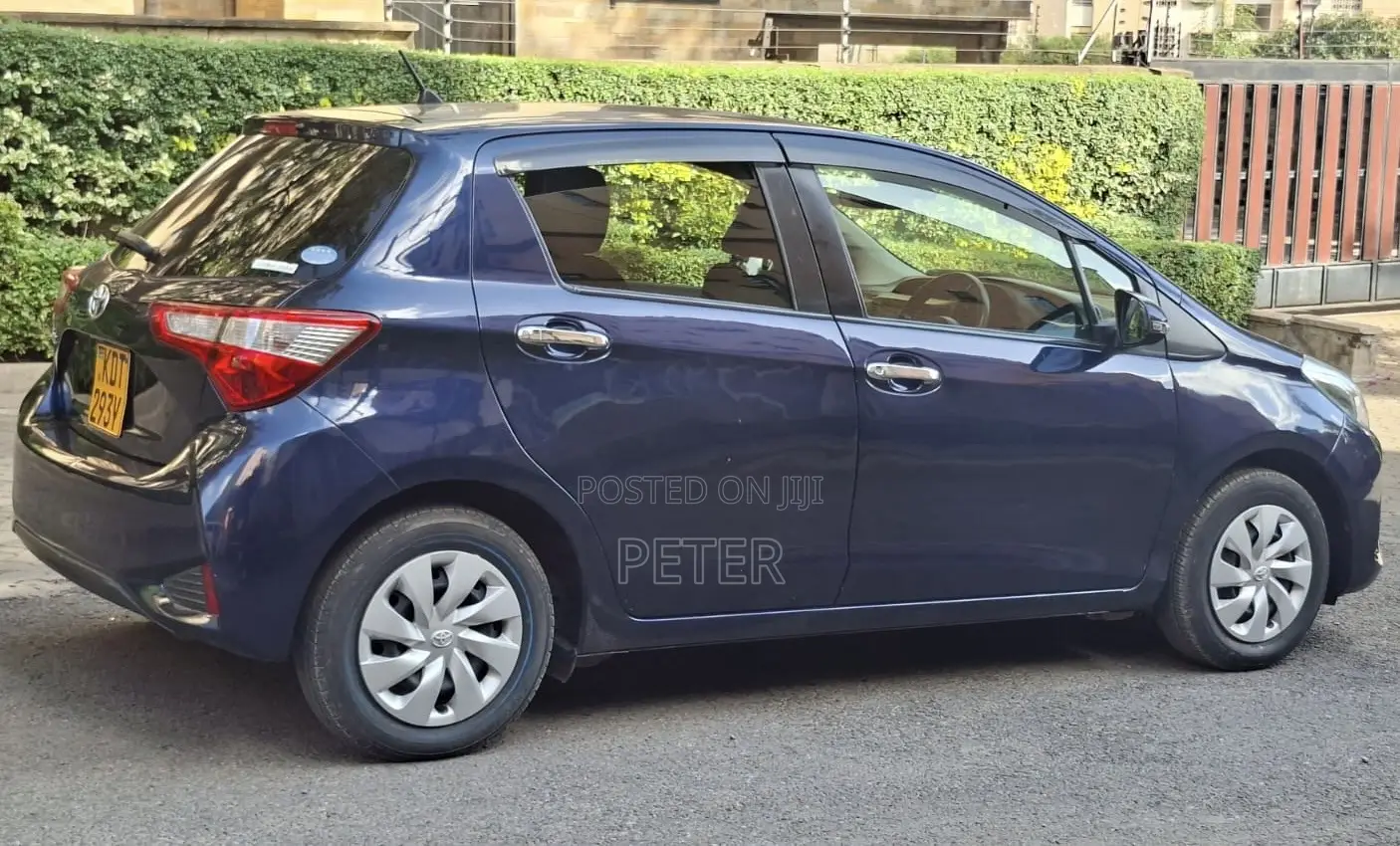 Toyota Vitz 2018 Blue