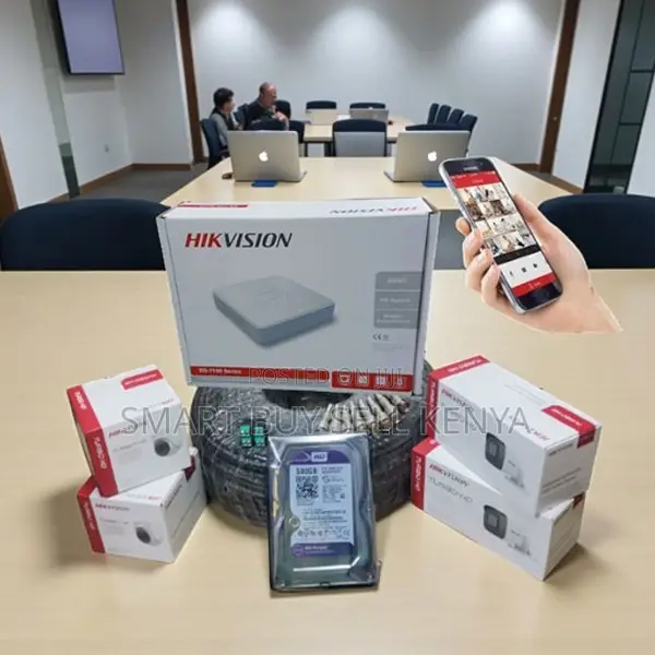 Home Security 4 Hikvision 1080p Hd CCTV Cameras Complete System Kit