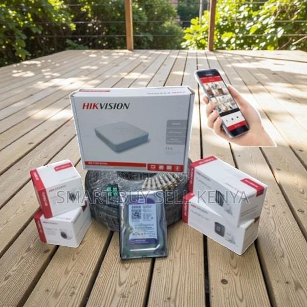 Smart Protection 4 Hikvision 1080p Hd CCTV Cameras Complete System Kit