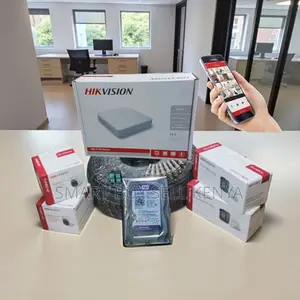 Trusted Surveillance 4 Hikvision 1080p Hd CCTV Cameras Full System Kit