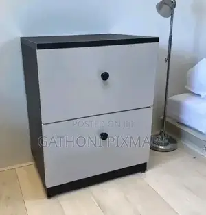 Julz Wooden Nightstand With Storage Drawers