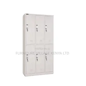 6-Door Fitness Storage Locker Storage Unit