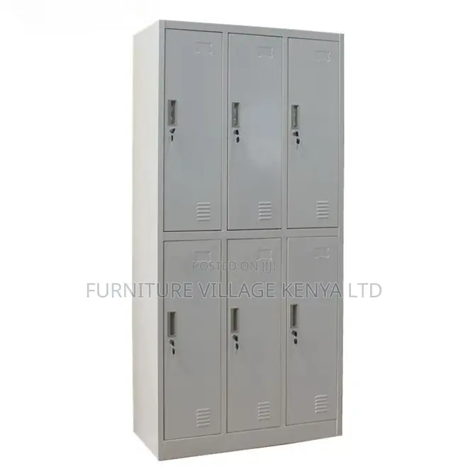 6-Door Fitness Storage Locker Storage Unit