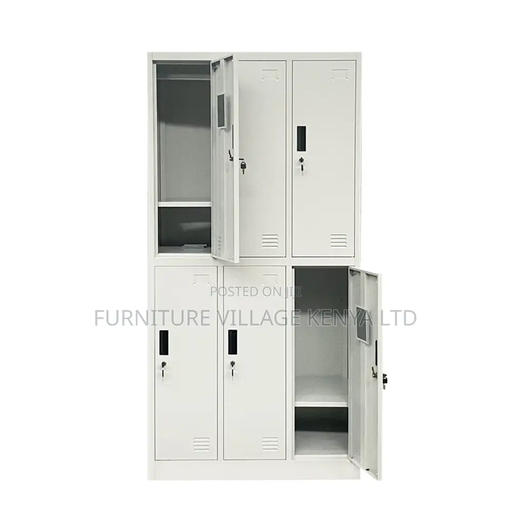 6-Door Fitness Storage Locker Storage Unit