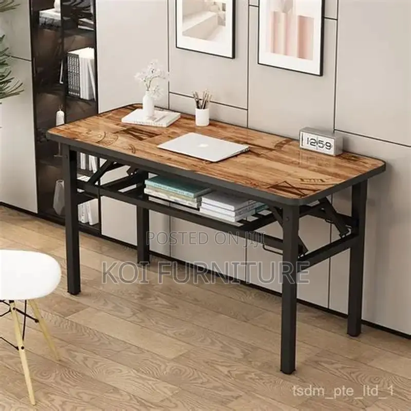 Office Table; Qyt5 Foldable Home Office Writing Desk