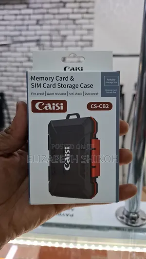 Caisi 24 Slots Memory Card Storage Box Sd SDHC SDXC/ Cf/ MSD/ Tf