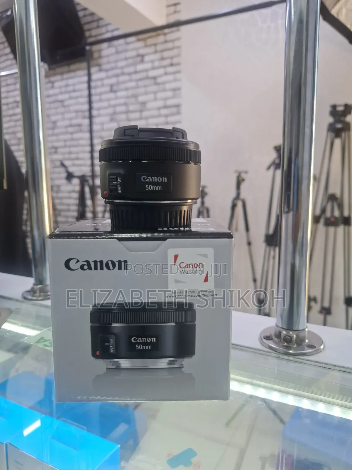 Canon Ef 50mm 1.8 STM Lens