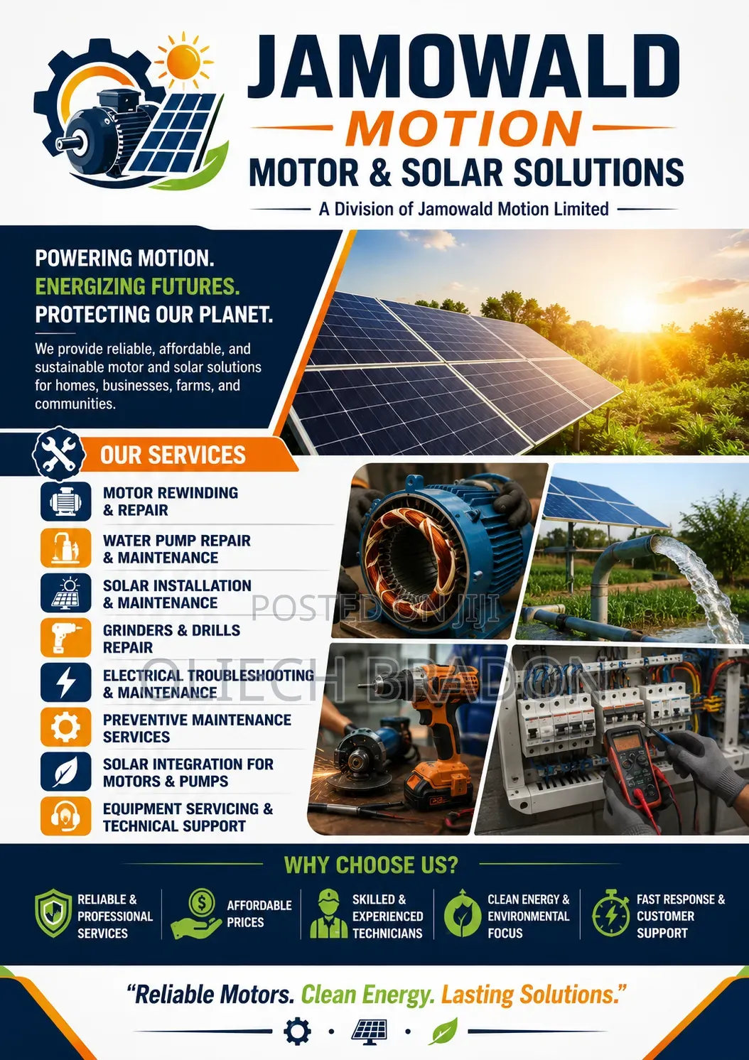 Jamowald Motion Motor And Solar Solutions