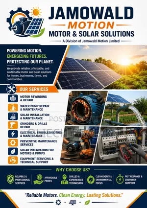 Jamowald Motion Motor And Solar Solutions