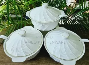 Ceramic Serving Bowls With Serving Spoons
