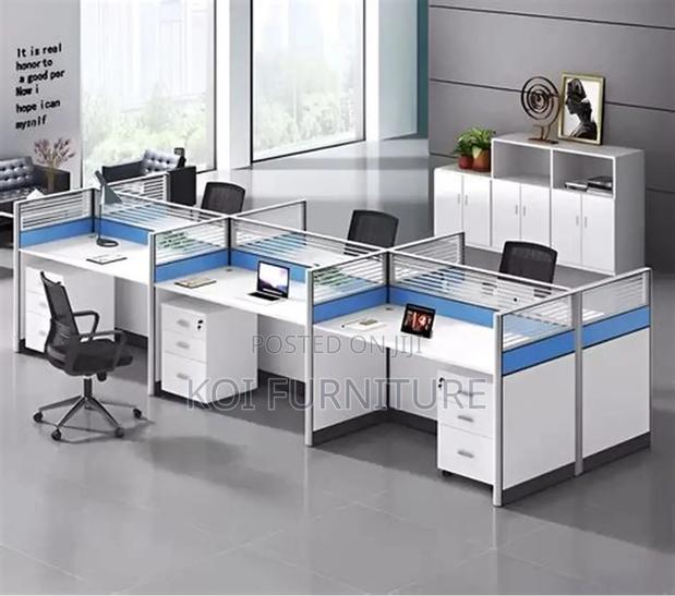 Office Worrkstation; MDF 6 Users Patitioned Office Workstation