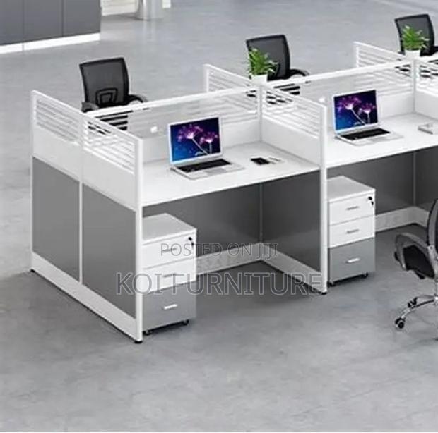 Office Worrkstation; MDF 6 Users Patitioned Office Workstation - thumbnail 2