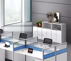 Office Worrkstation; MDF 6 Users Patitioned Office Workstation