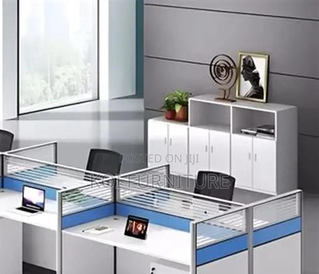 Office Worrkstation; MDF 6 Users Patitioned Office Workstation - thumbnail 3