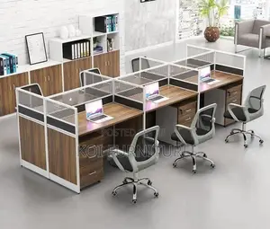 Office Worrkstation; MDF 6 Users Patitioned Office Workstation