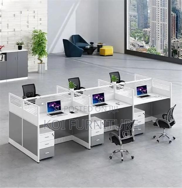 Office Worrkstation; MDF 6 Users Patitioned Office Workstation - thumbnail 5