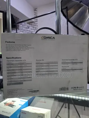 Comica Audio CVM-Wm100h Camera-Mount Wireless Handheld Microphone