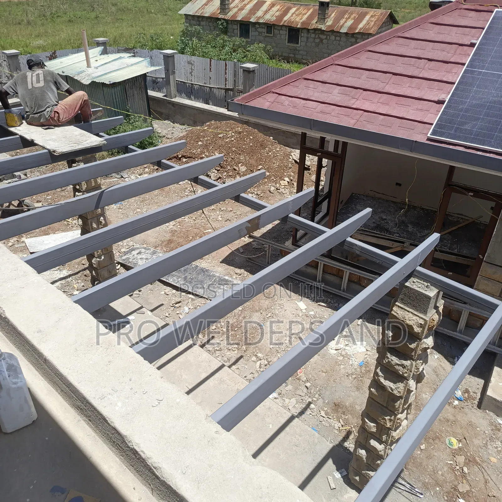 High Quality Steel Pergolas Fabricated to Your Custom Design