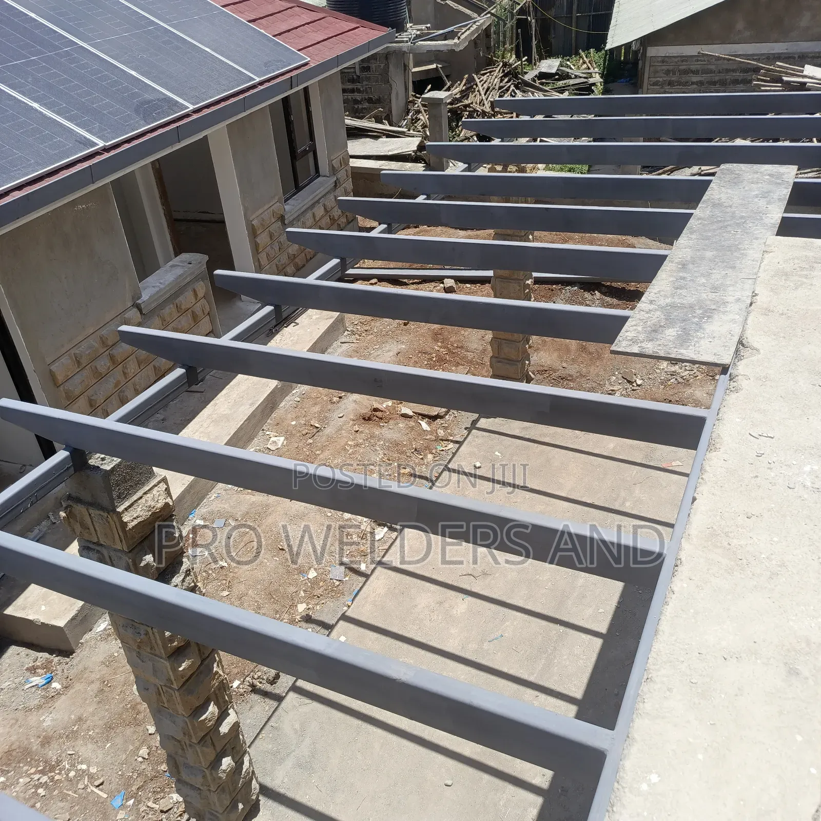 High Quality Steel Pergolas Fabricated to Your Custom Design