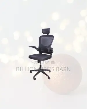 Ergonomic Office Chair Flip Up Arms Adjustable Headrest Direct