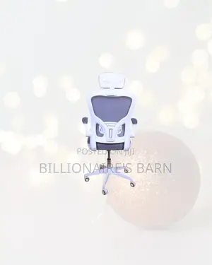 Heavy Duty Ergonomic Chair Flip Up Arms Adjustable Headrest Ready