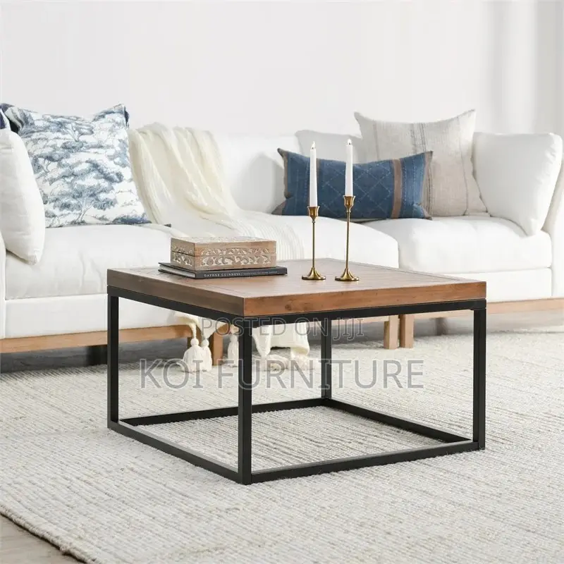 Coffee Tables; Wendo Square Living Room Coffee Table