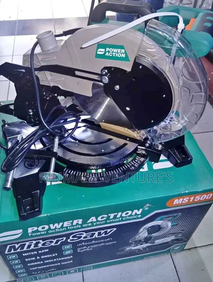 Power Action Mitre Saw 1500w