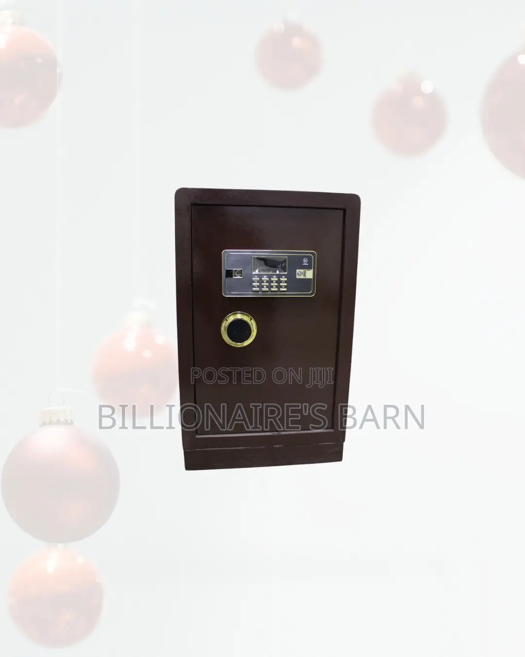 Durable Fireproof Biometric Safe Programmable Keypad And Dual Alarm