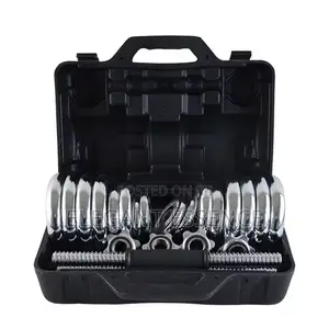 30kg Adjustable Chrome Dumbbells With a Gift Box
