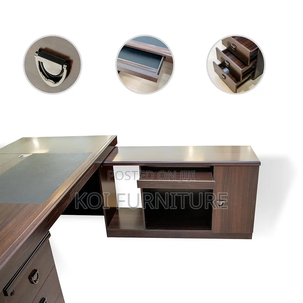 Office Desk; A4e14 Mahogany 1.6 Meters Executive Office Desks