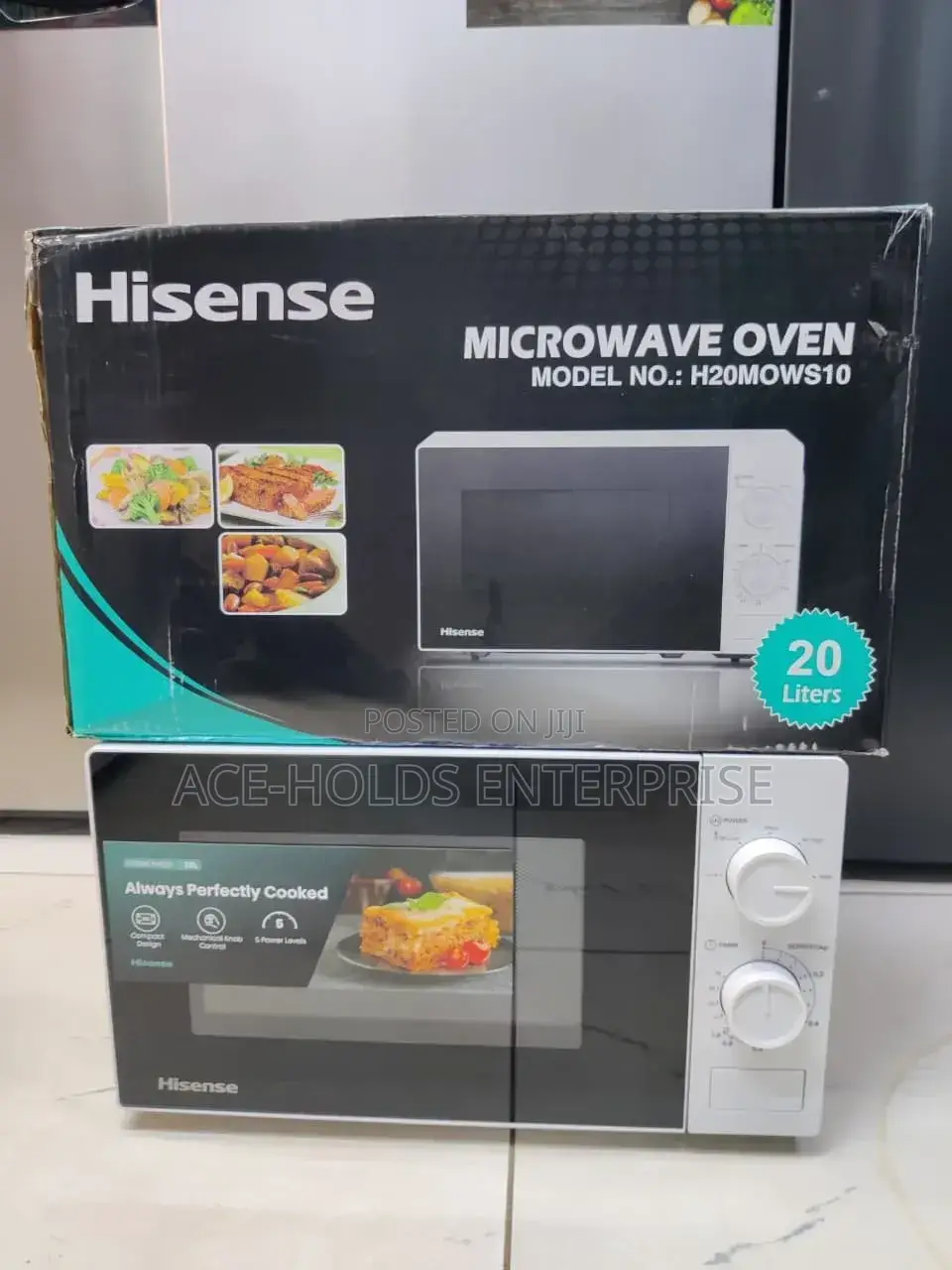 Hisense Microwave Oven - Manual Setting - 20 Litres (White)