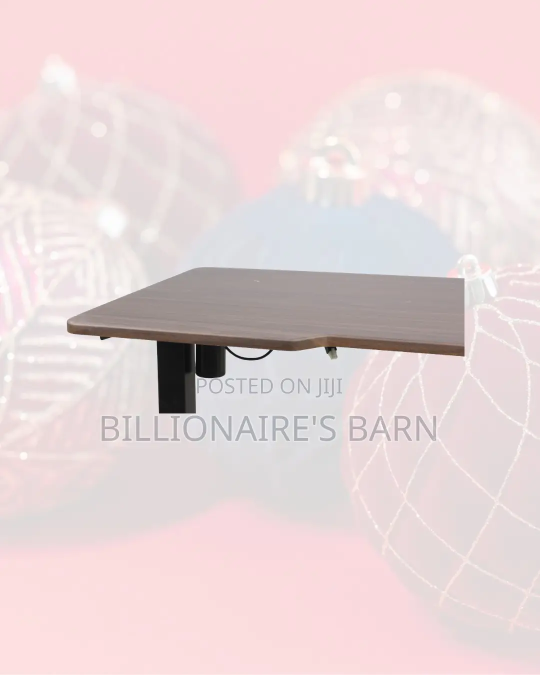 Single Motor Electric Standing Desk Ergonomic One Piece Sit