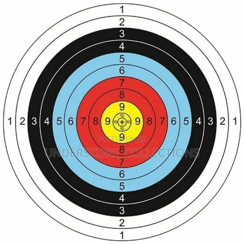 40cm Standard Target Archery Paper Half/Full