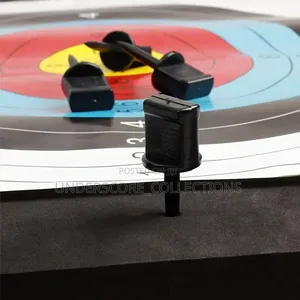 White and Black Abs Plastic Archery Target Pins
