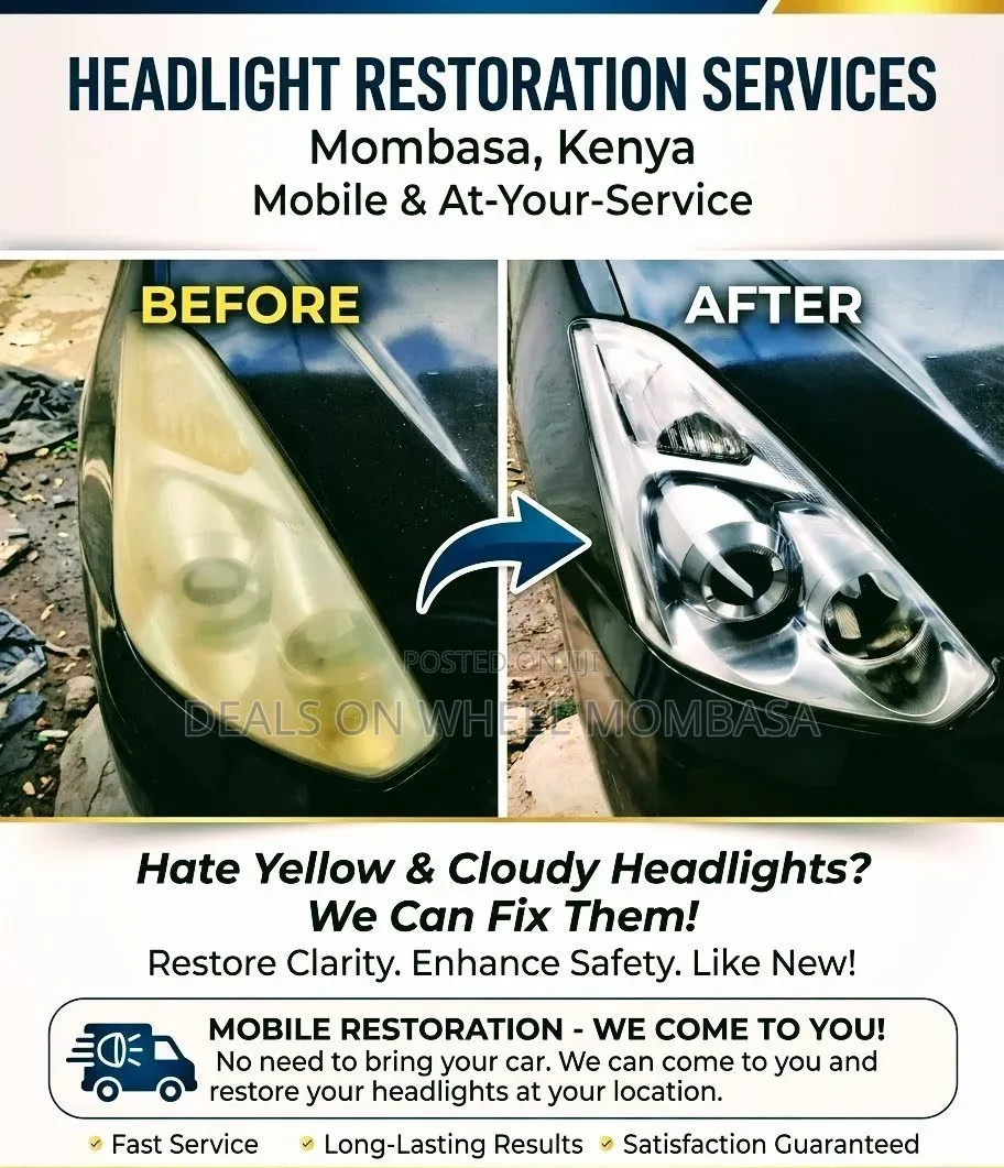 Car Headlight Restoration