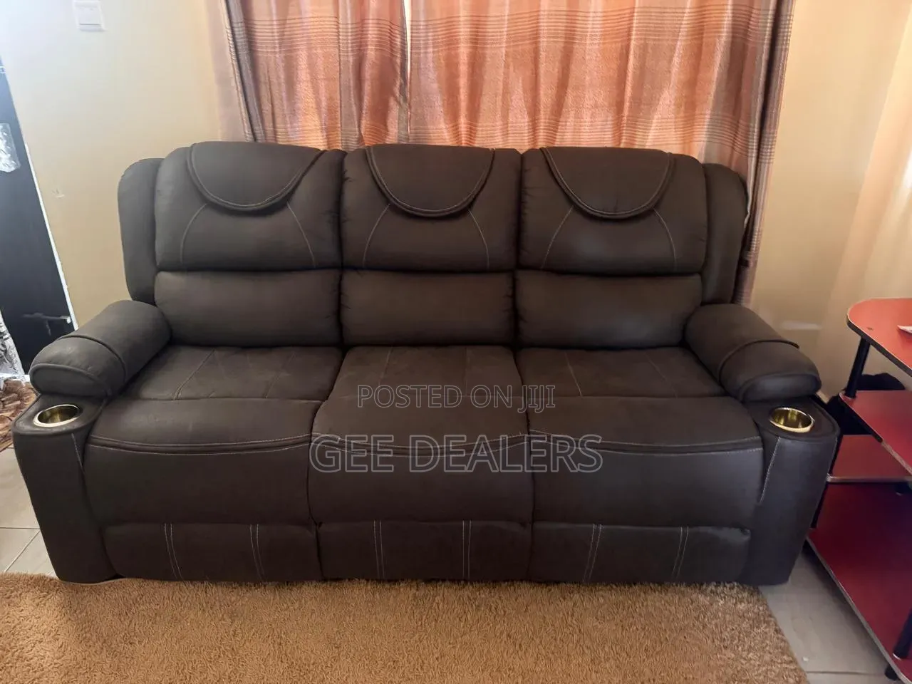 Slightly Used 5 Seater Sofas,Semi Recliner Sofa Set