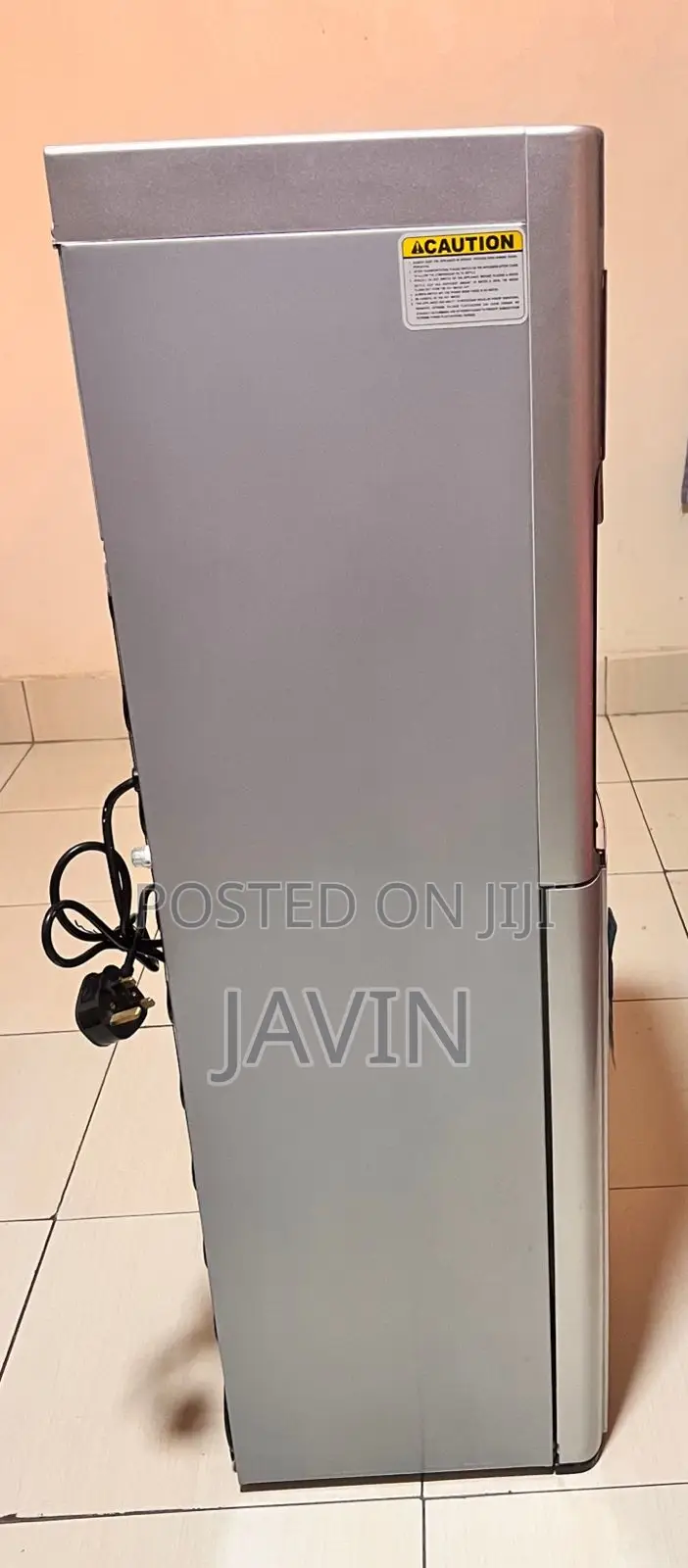 Mika Water Dispenser, Floor Standing Bottom Load, Silver
