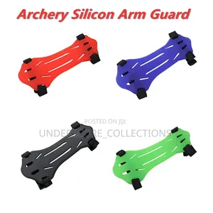 Silicone Archery Arm Guards With Adjustable Strap Buckles