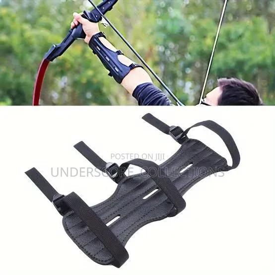 Silicone Archery Arm Guards With Adjustable Strap Buckles