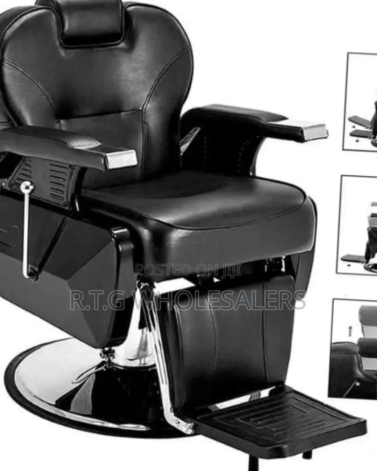 Luxury Executive Hydraulic Barber Salon Chair