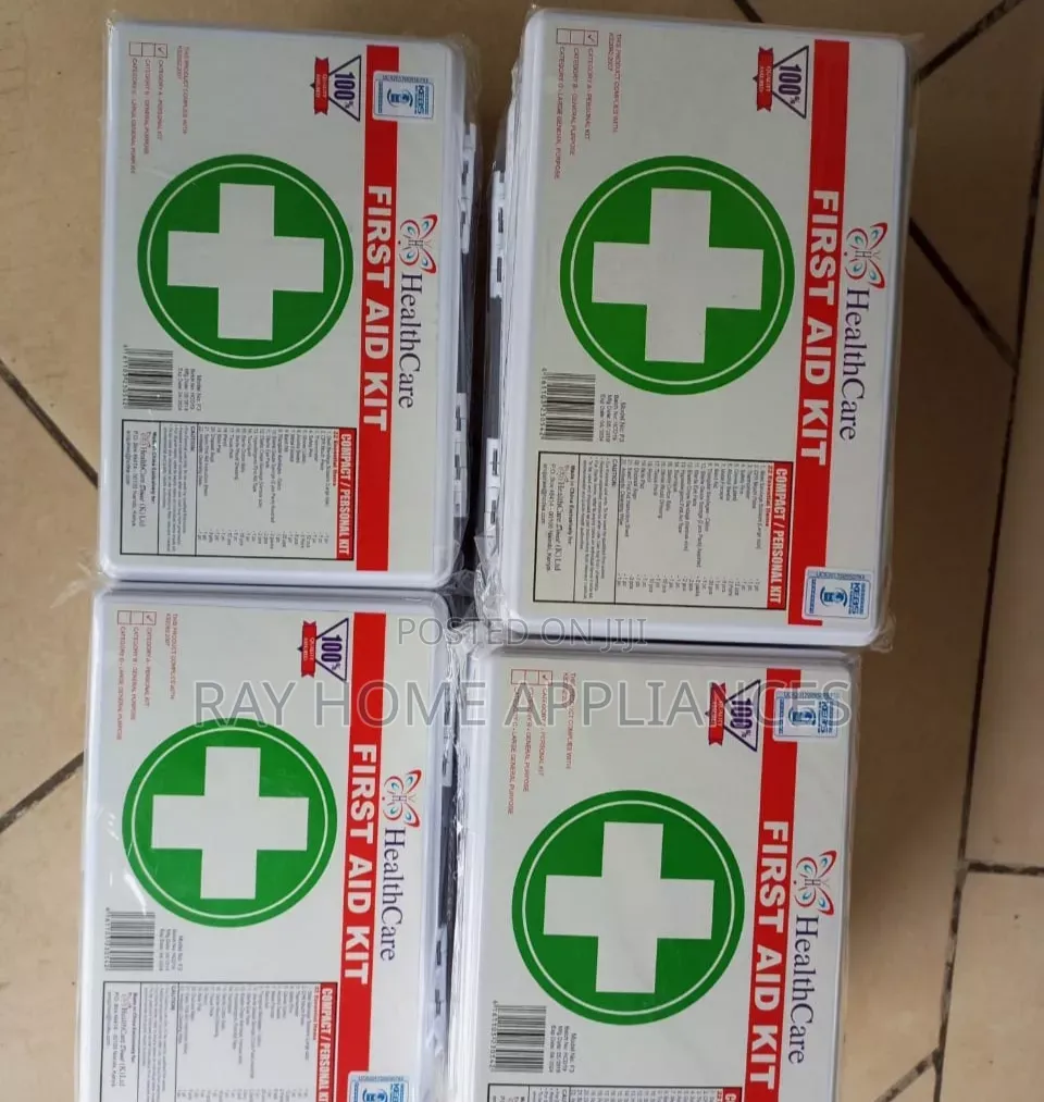 White First Aid Box